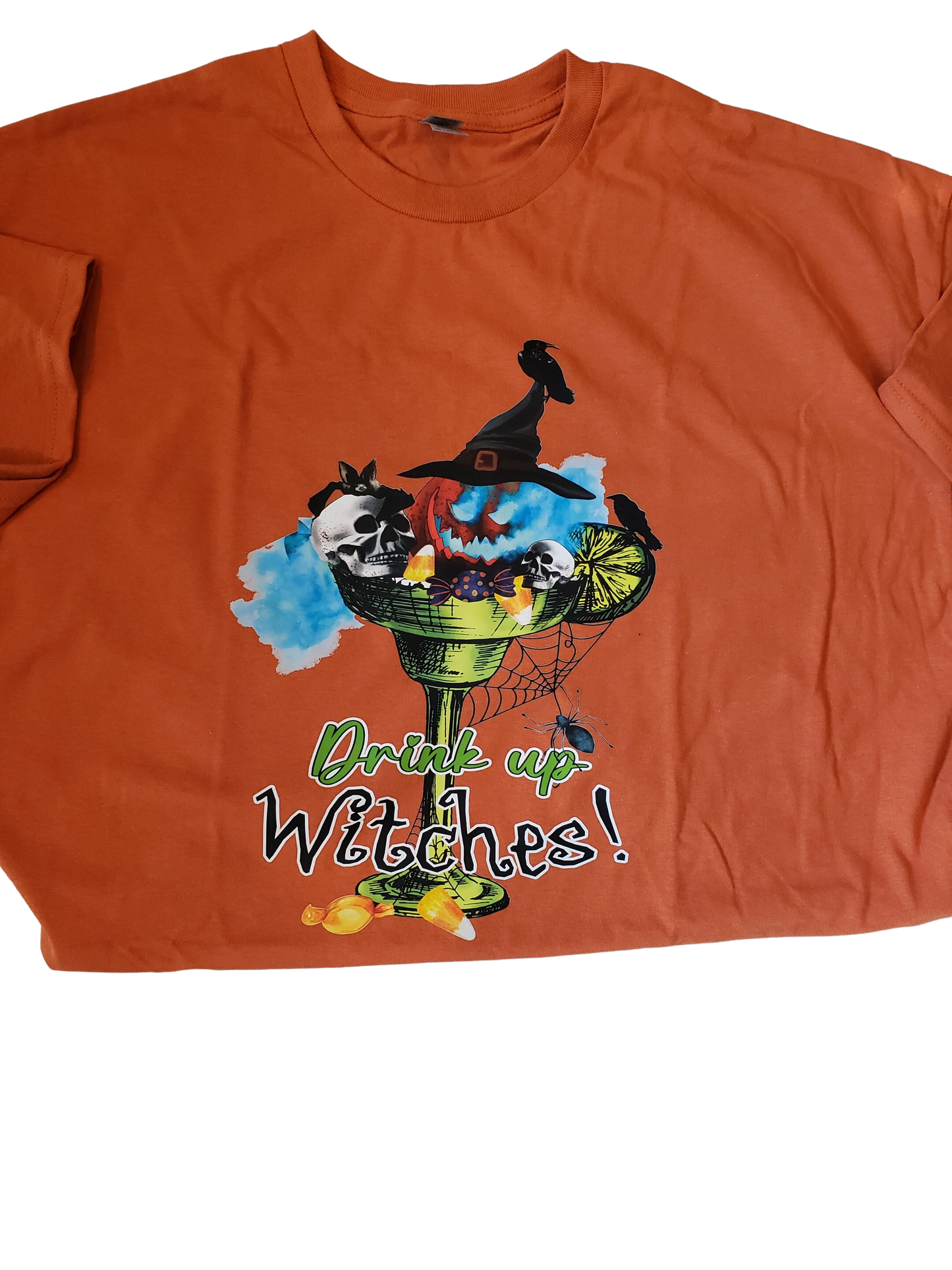 Drink up Witches DTF Tshirt Dark Orange