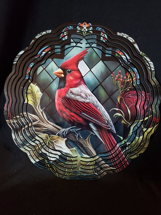 Wind Spinner Cardinal