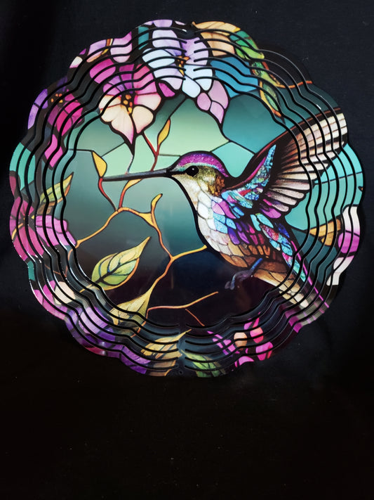 Wind spinner Hummingbird