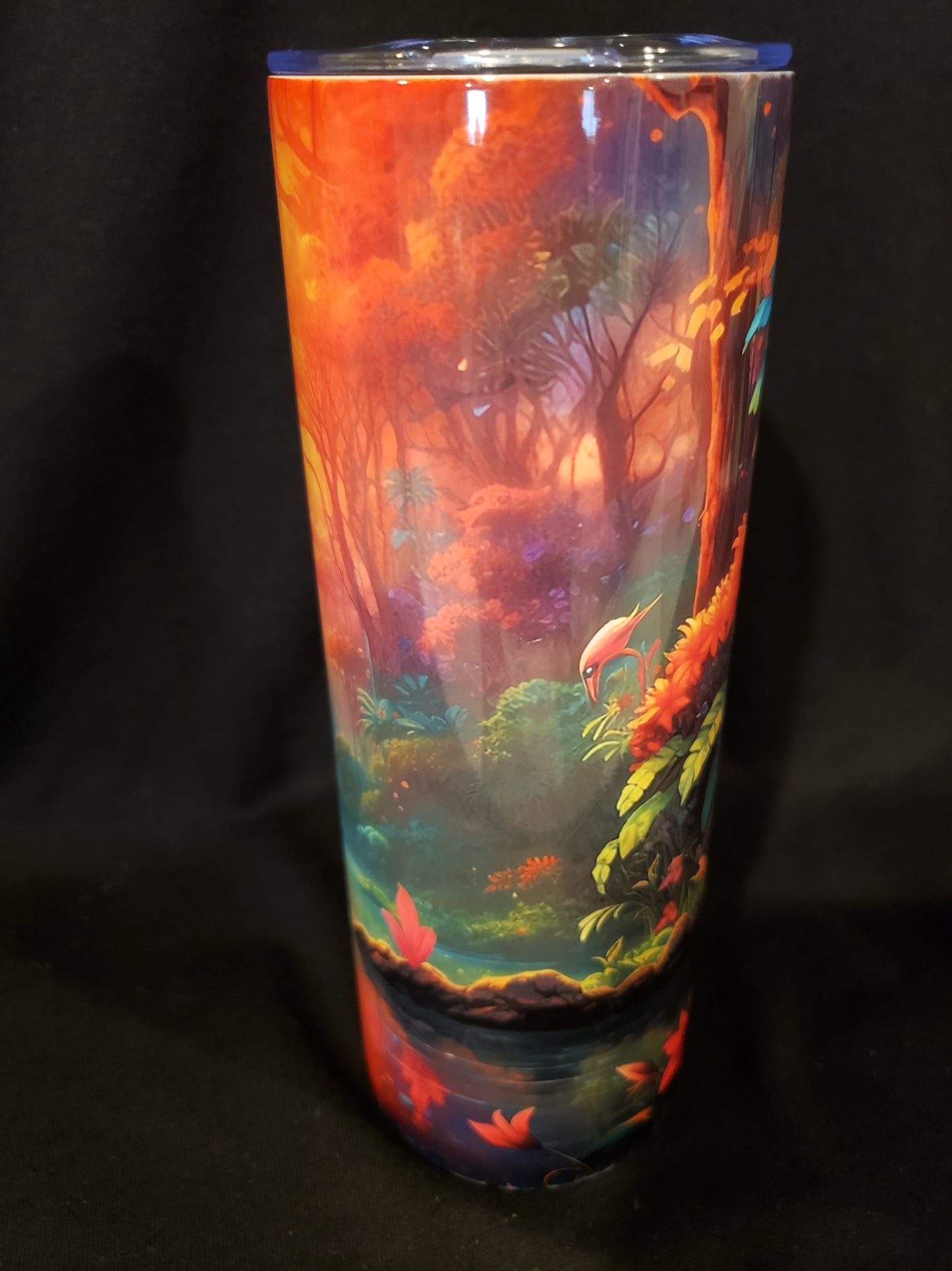 Tumbler 20oz Sunset flamingo
