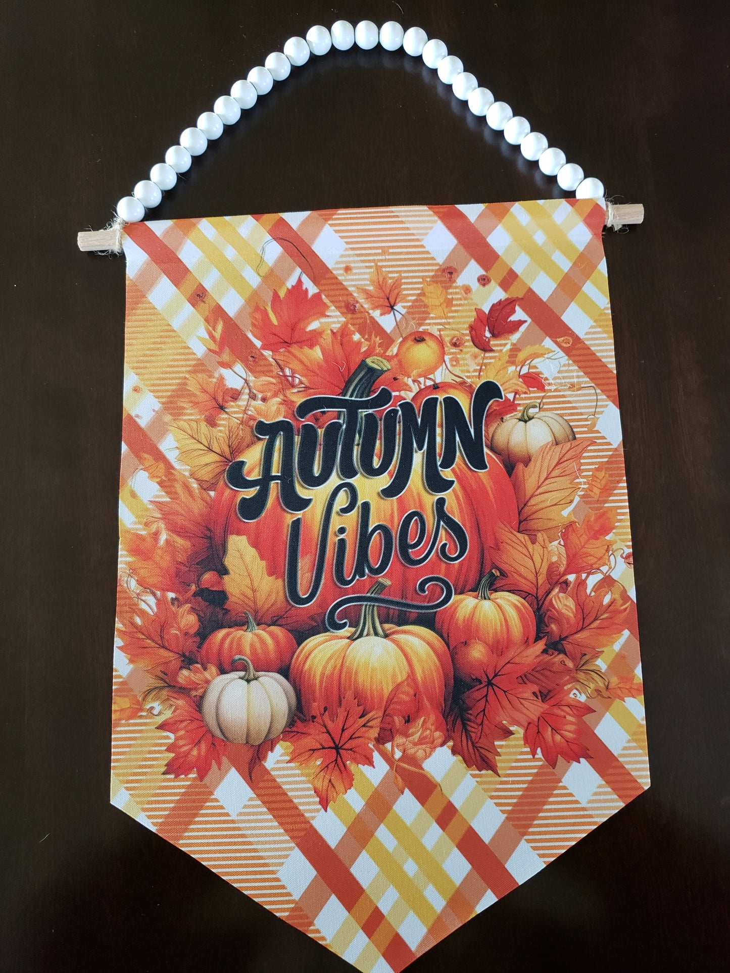 Canvas Banner fall vibes