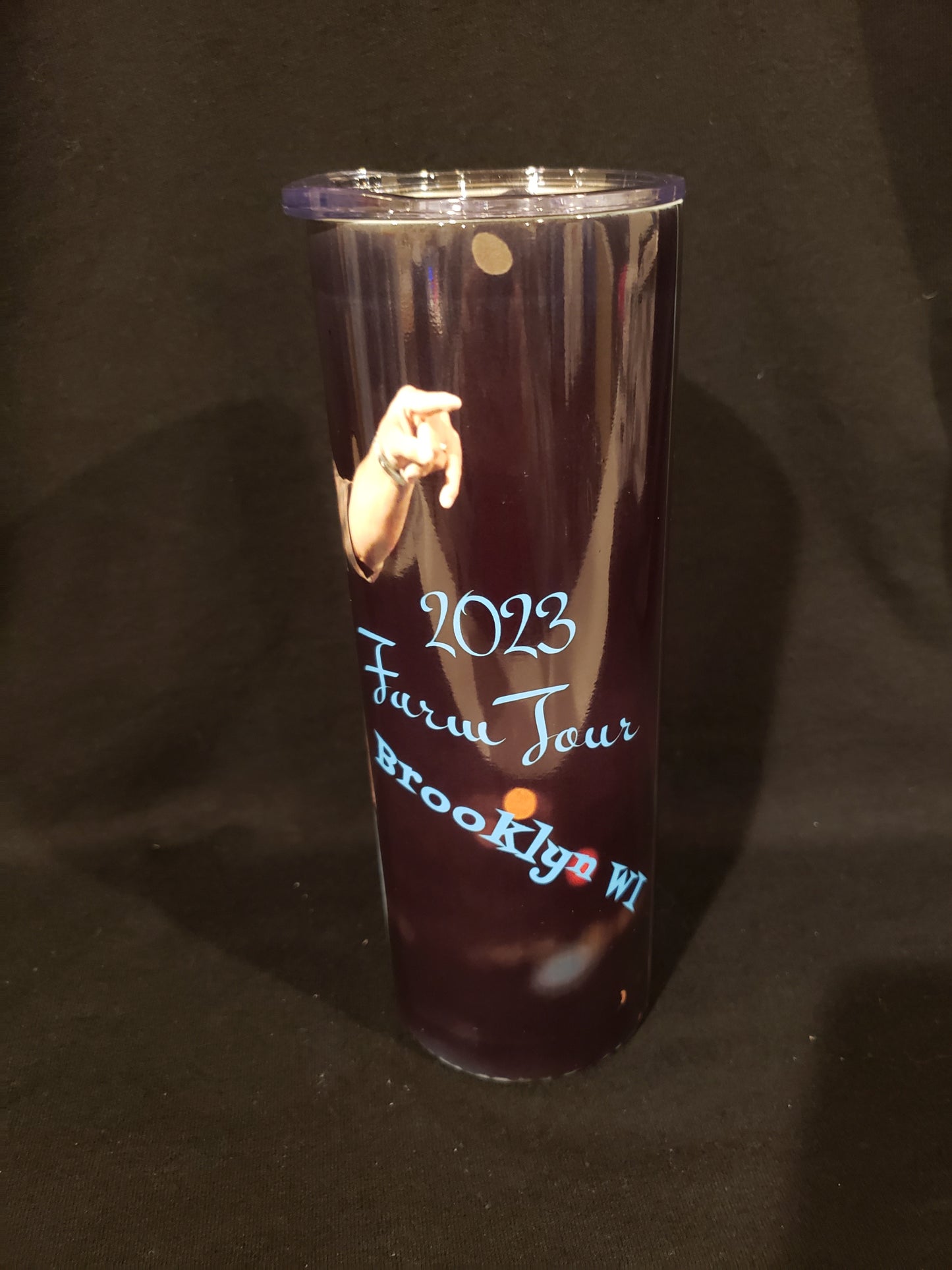 20oz skinny tumbler Farm Tour