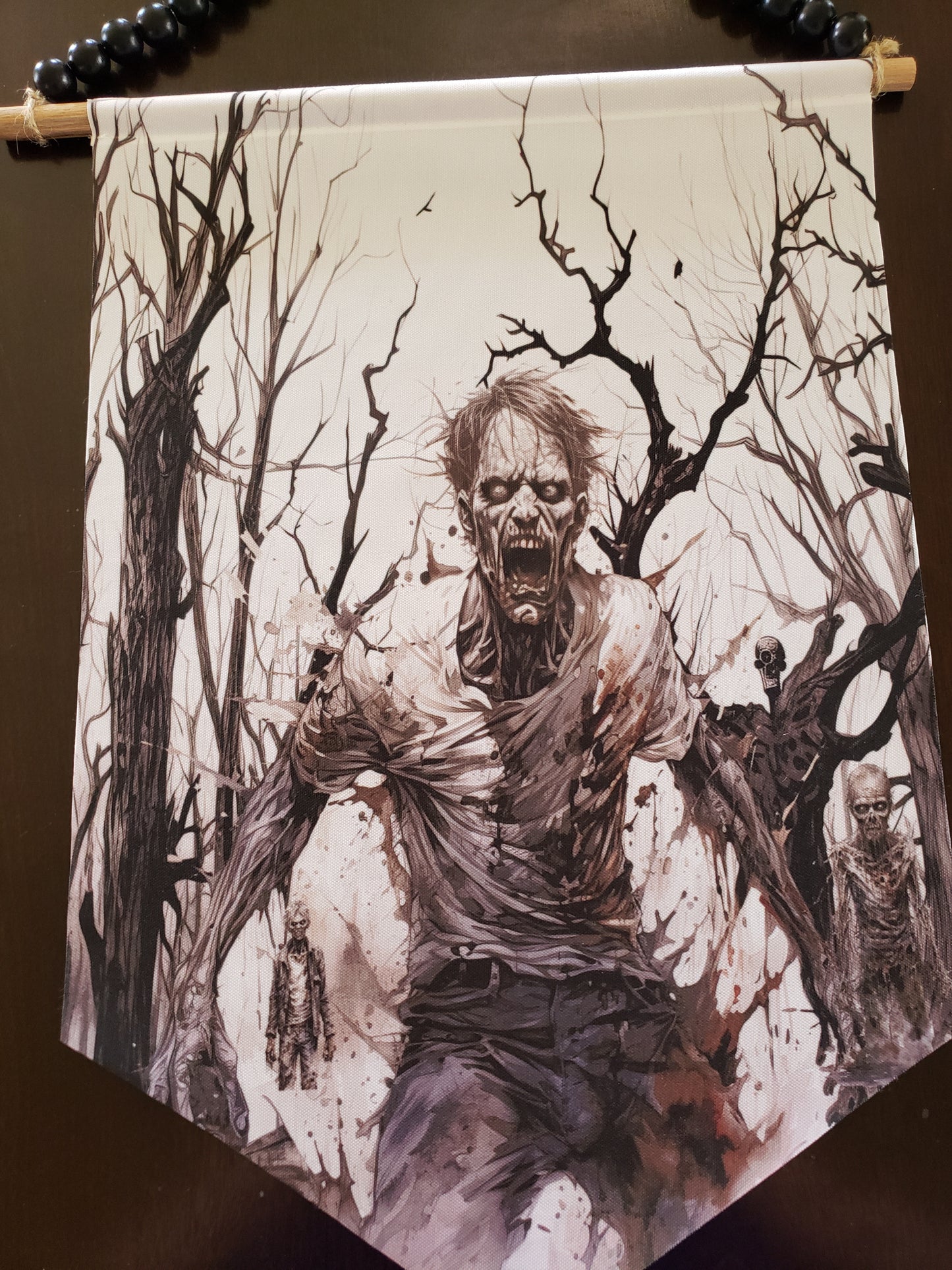 Canvas Hanger Zombie