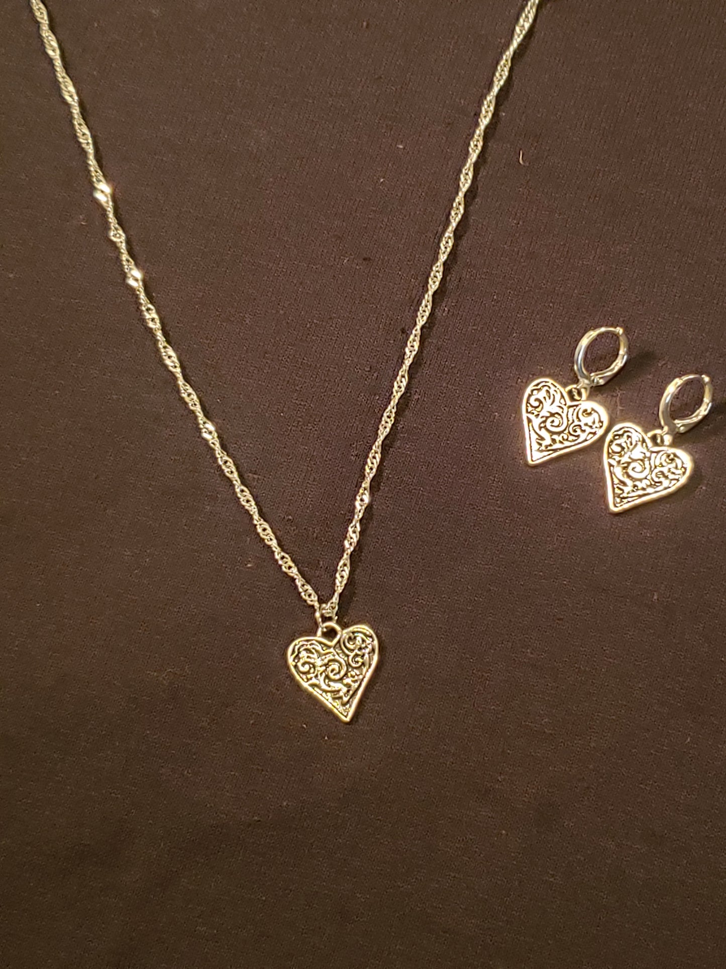 Necklace and Earrings