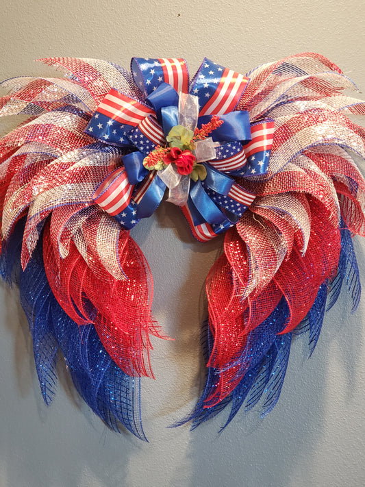 Angel Wings Patriotic