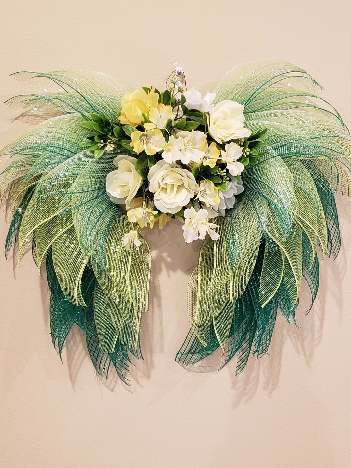 Angel Wings 3 Shades of green