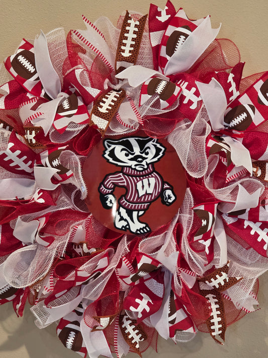 Badger wreath