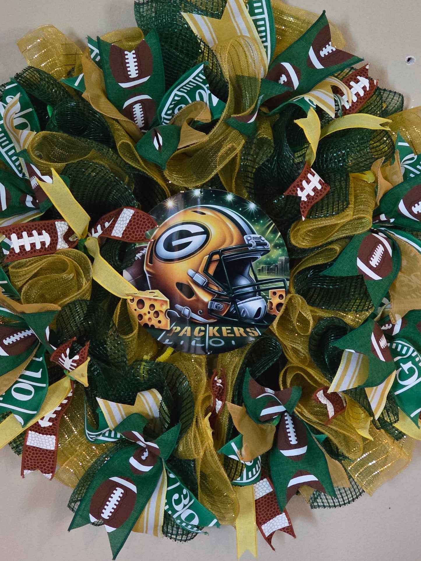 Packer wreath