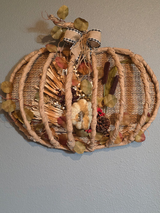 Fall pumpkin farmhouse wall decor