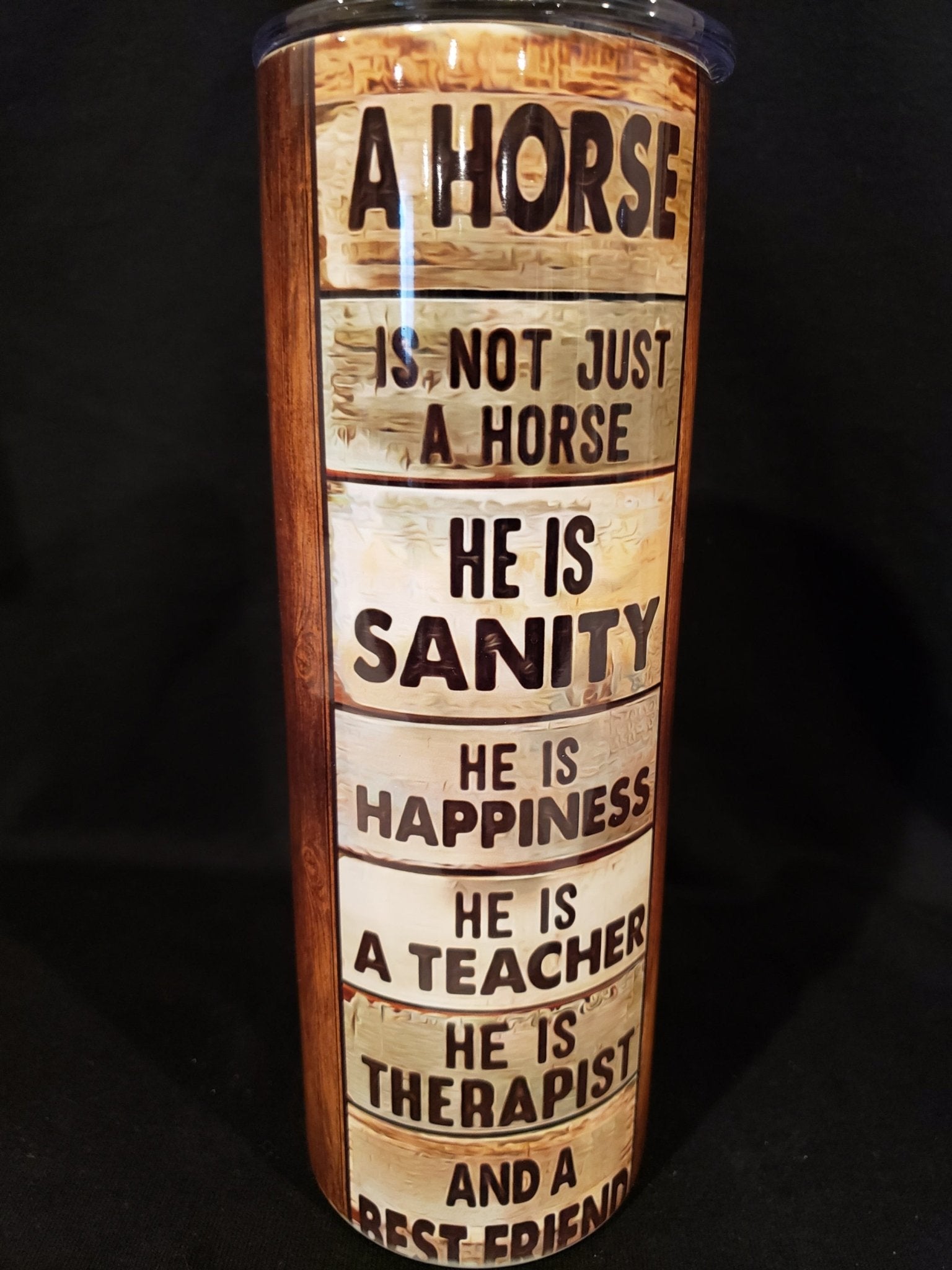20oz or 30oz horse tumbler - Wear What Boutique