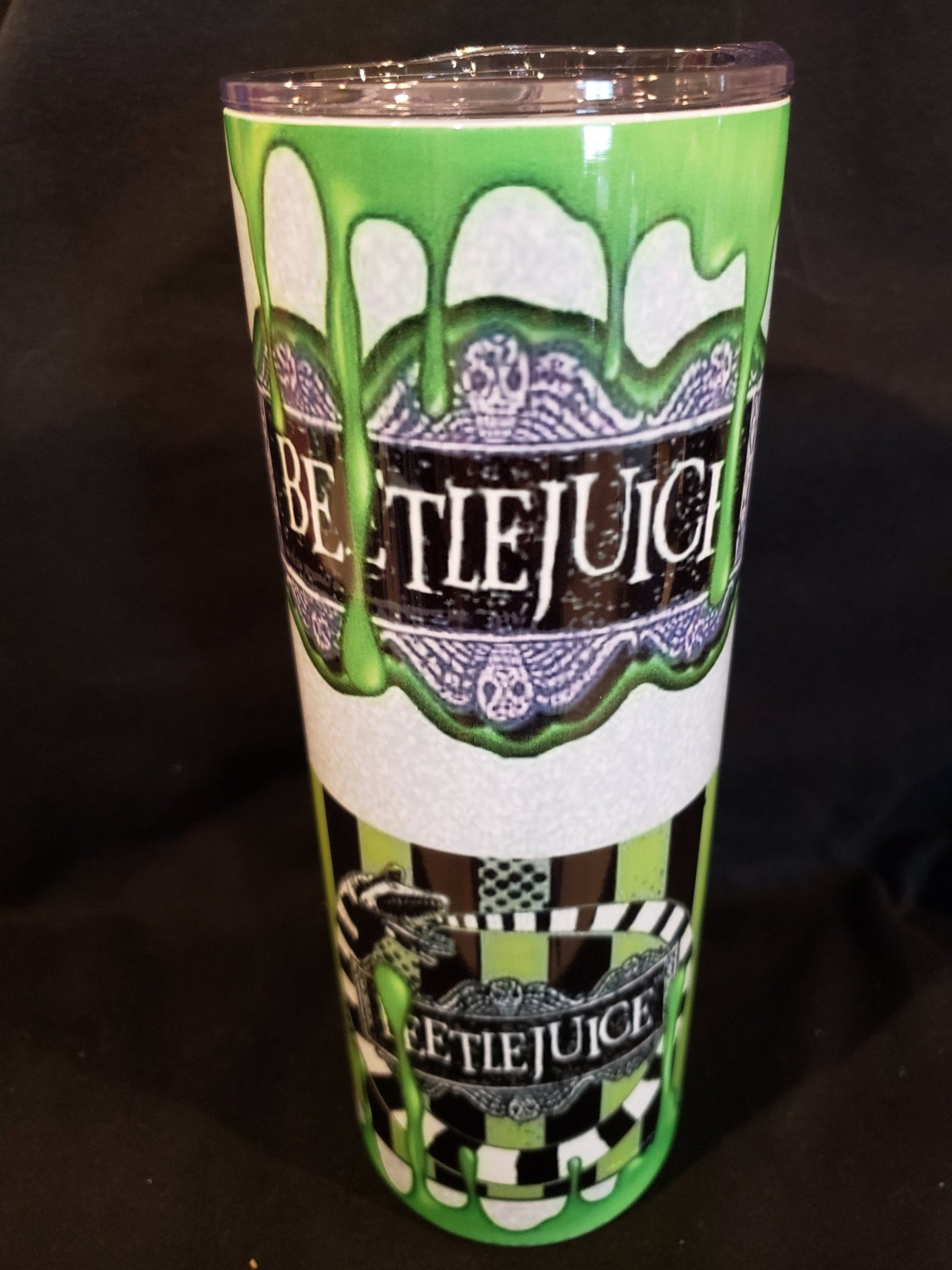 20oz skinny tumbler Beetlejuice - Wear What Boutique
