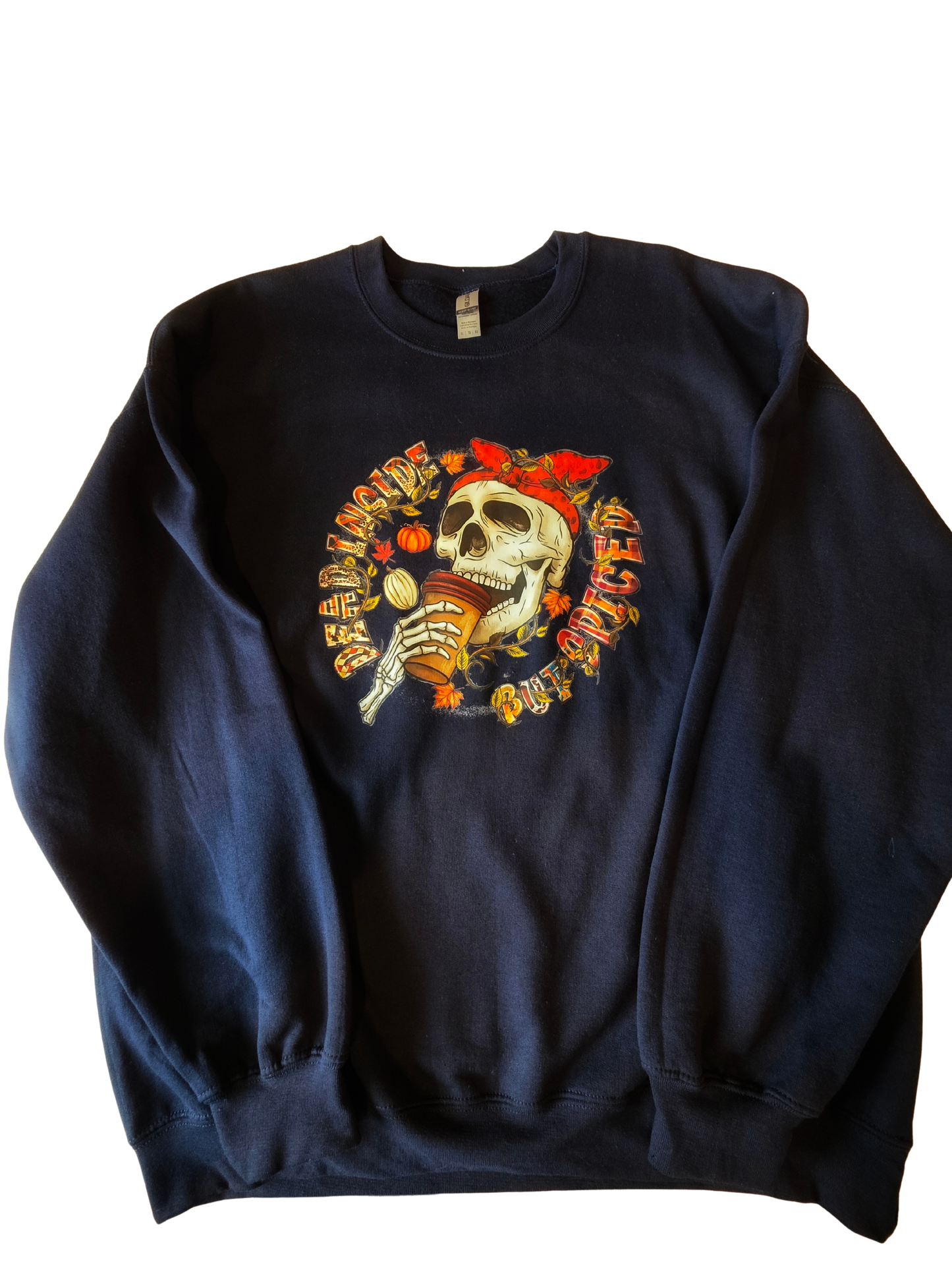 Dead inside but spiced crewneck sweatshirt