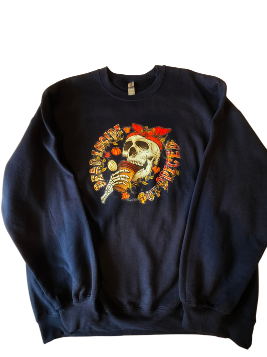 Dead inside but spiced crewneck sweatshirt