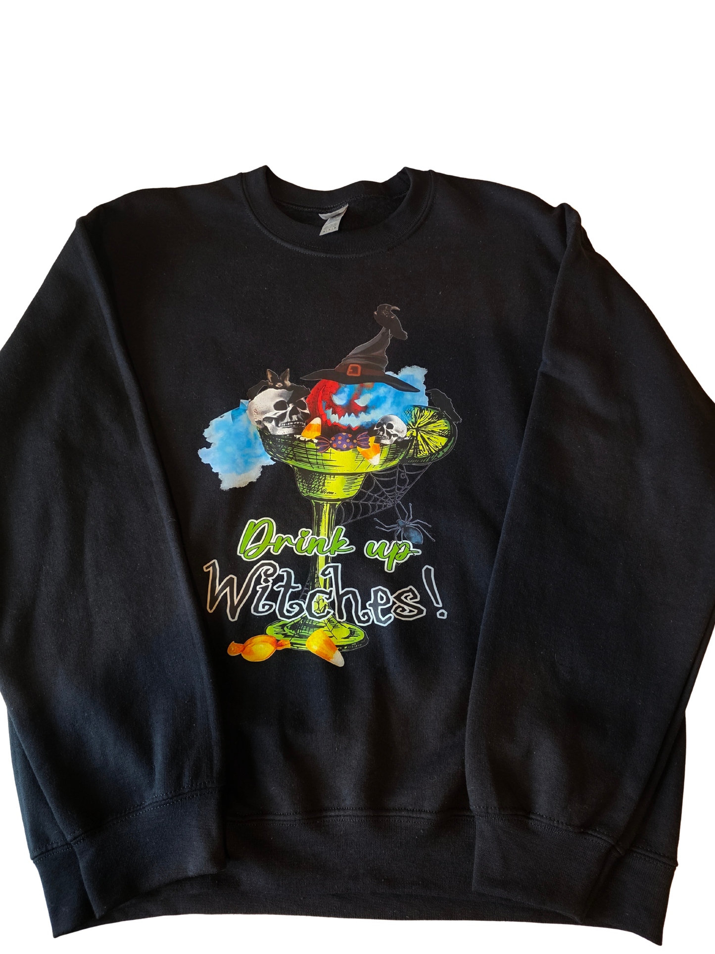 Drink up witches crewneck sweatshirt