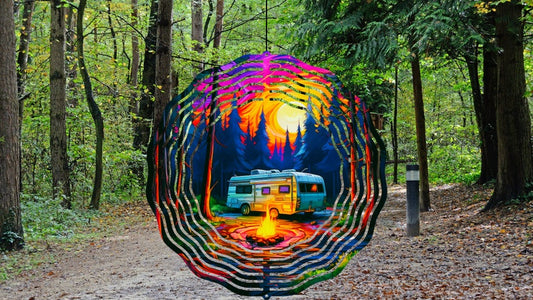 Wind spinner camping