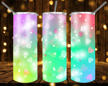Colorful Hearts Tumbler