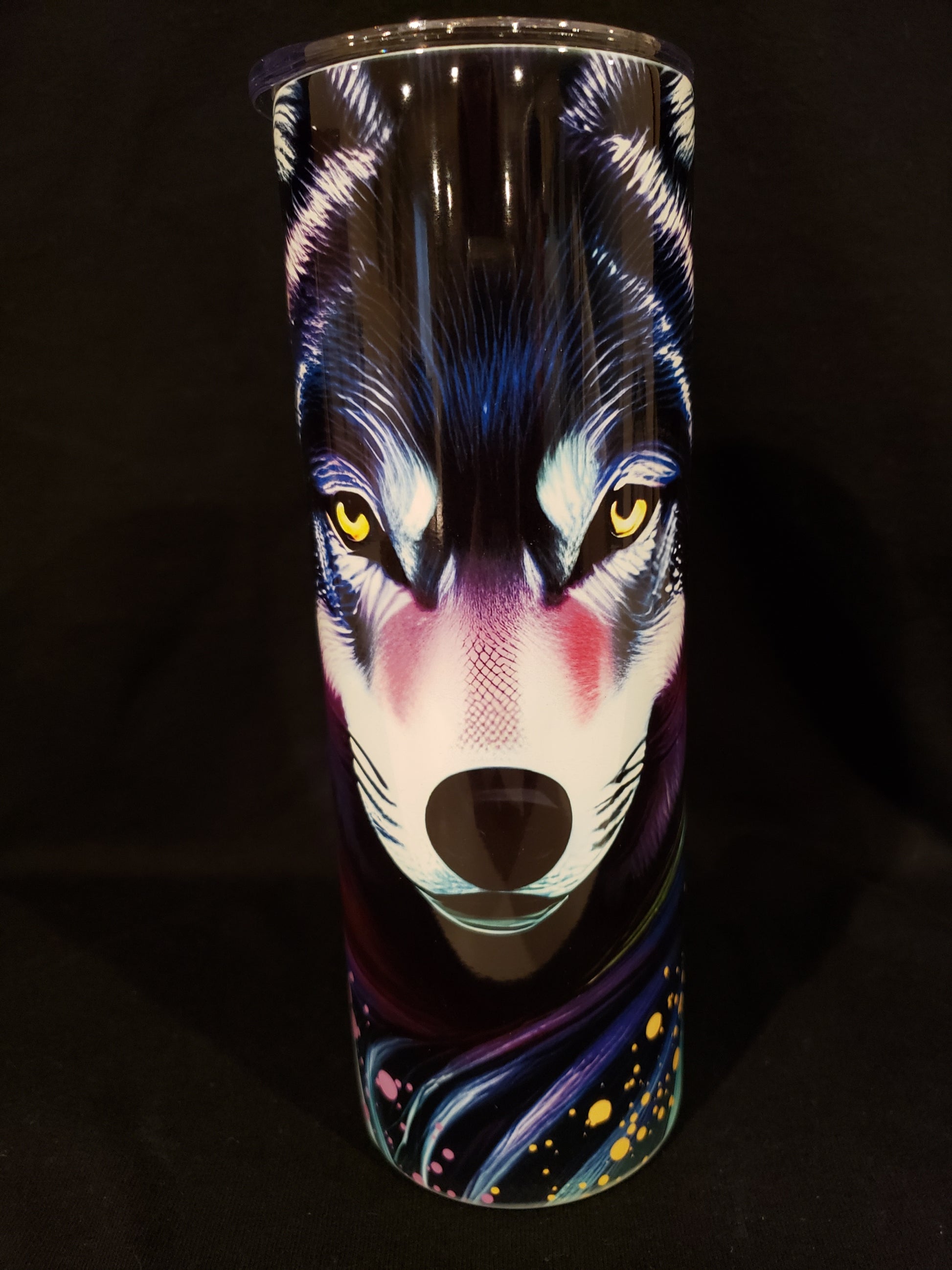 This listing is for a custom 20oz stainless steel tumbler With sliding lid and durable plastic straw or metal straw These cups will keep your drink hot or cold for quite a while! Can’t even tell it’s not a yeti!! * NO EPOXY & NO VINYL these cups are sublimated on *each cup is handmade which means there may be small imperfections in the cup* Not all cups are 100% perfect Not all cups are exactly the same.