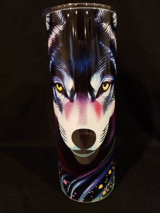 This listing is for a custom 20oz stainless steel tumbler With sliding lid and durable plastic straw or metal straw These cups will keep your drink hot or cold for quite a while! Can’t even tell it’s not a yeti!! * NO EPOXY & NO VINYL these cups are sublimated on *each cup is handmade which means there may be small imperfections in the cup* Not all cups are 100% perfect Not all cups are exactly the same.