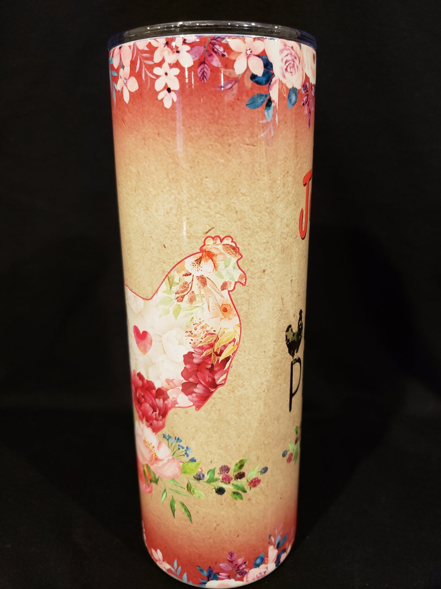 20oz Tumbler Just a girl