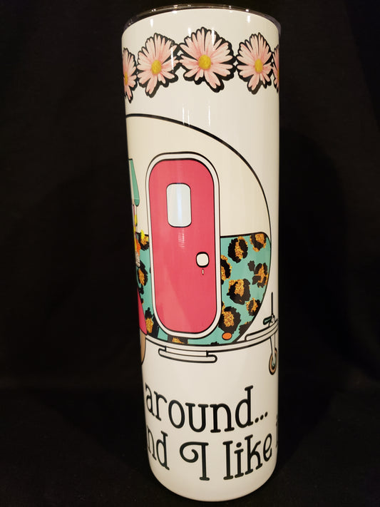 This listing is for a custom 20oz stainless steel tumbler With sliding lid and durable plastic straw or metal straw These cups will keep your drink hot or cold for quite a while! Can’t even tell it’s not a yeti!! * NO EPOXY & NO VINYL these cups are sublimated on *each cup is handmade which means there may be small imperfections in the cup* Not all cups are 100% perfect Not all cups are exactly the same.