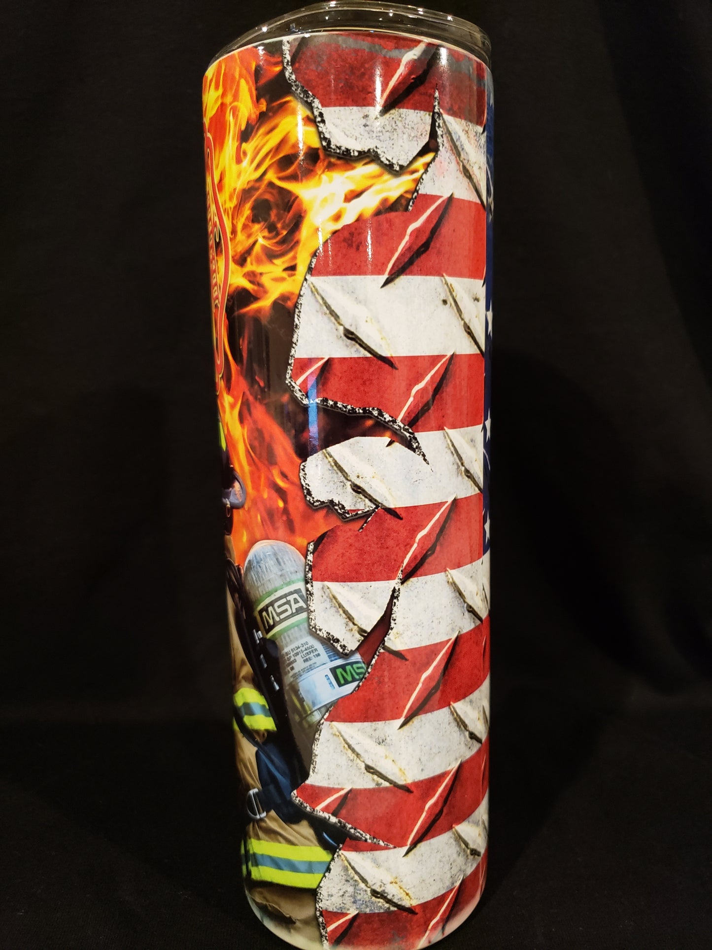 20oz Tumbler firefighter
