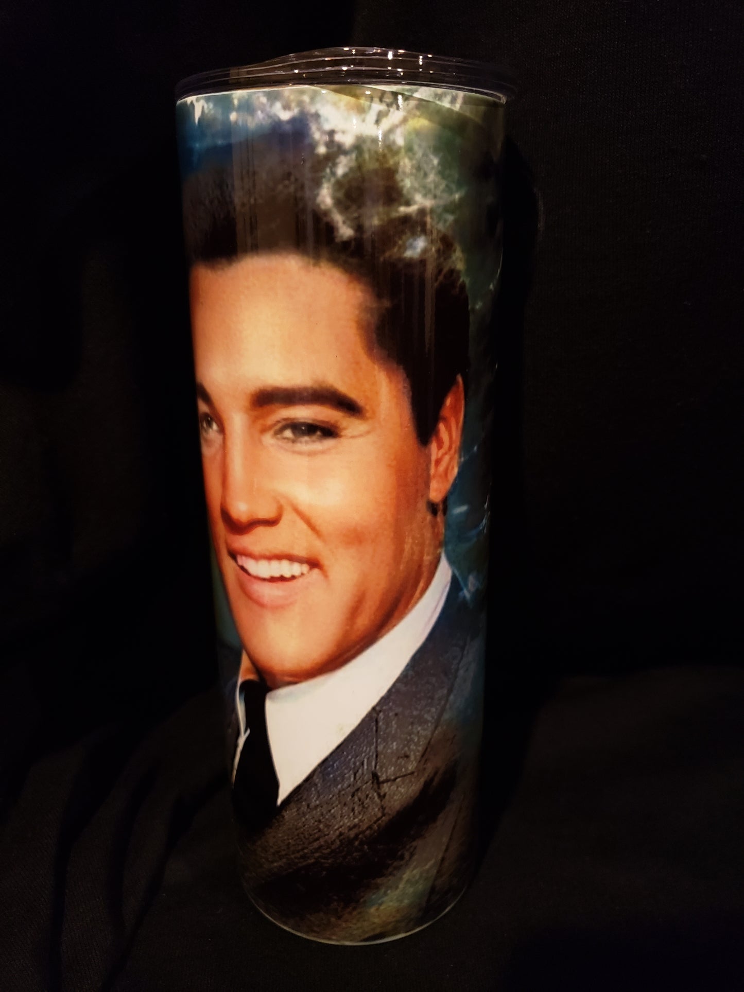 20oz tumbler Lisa & Elvis
