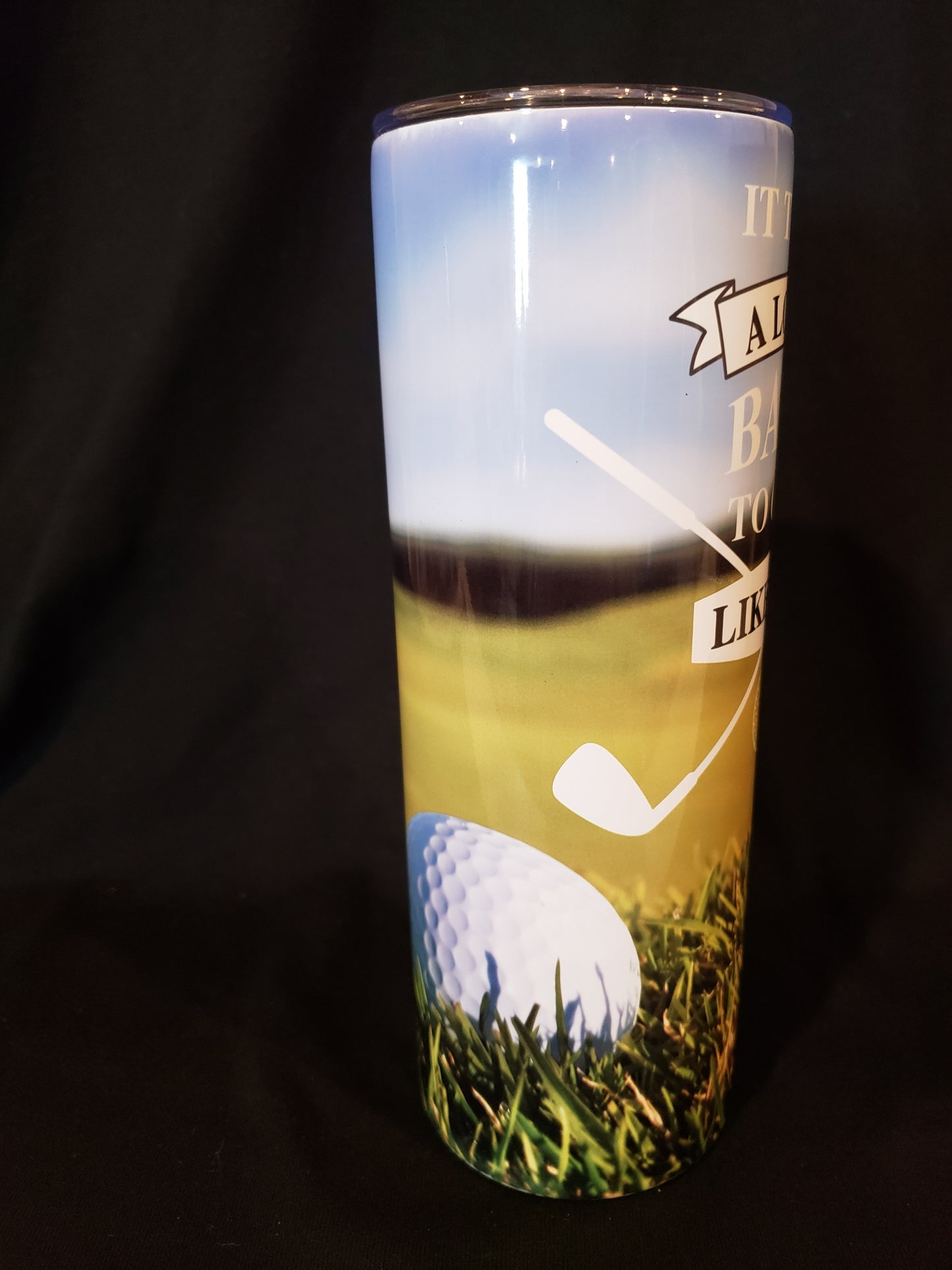 20oz Tumbler Balls To Golf