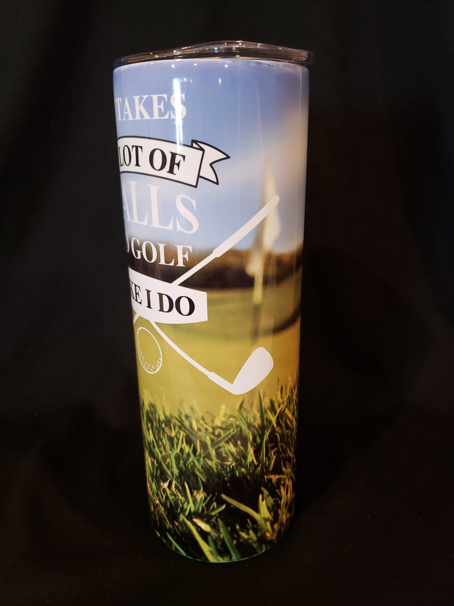 20oz Tumbler Balls To Golf