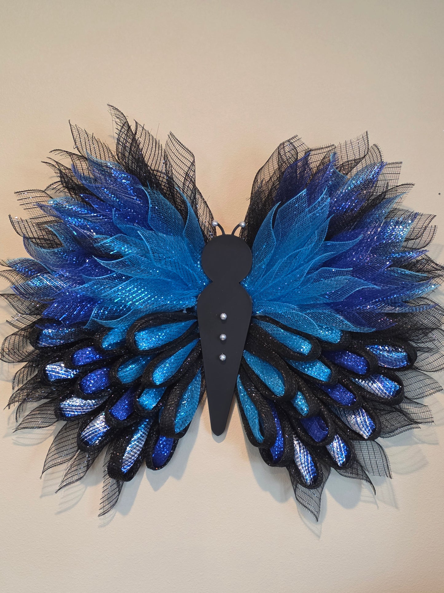 Butterfly wreath