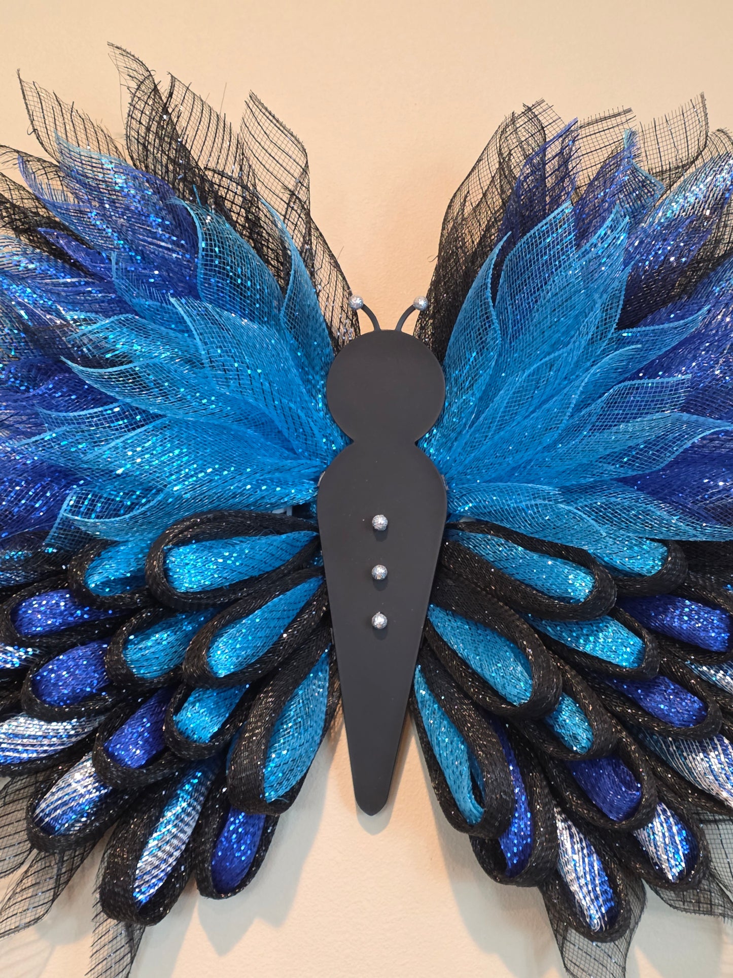 Butterfly wreath