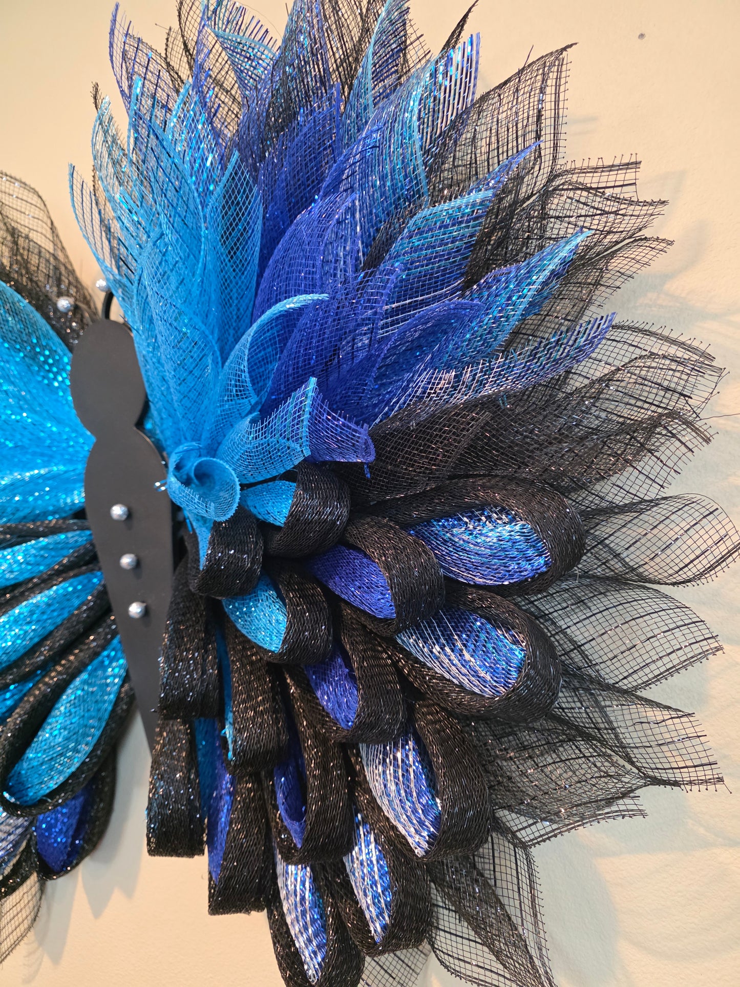 Butterfly wreath