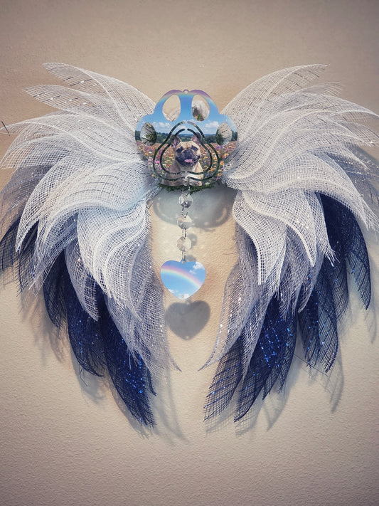 Pet small angel wings personalized