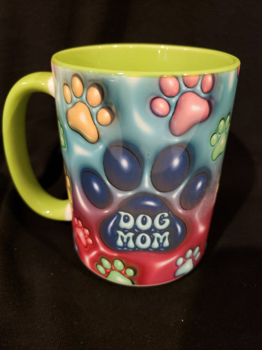 15oz coffee mug dog mom - Wear What Boutique