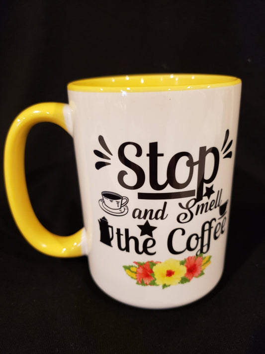 15oz Coffee Mug Stop - Wear What Boutique