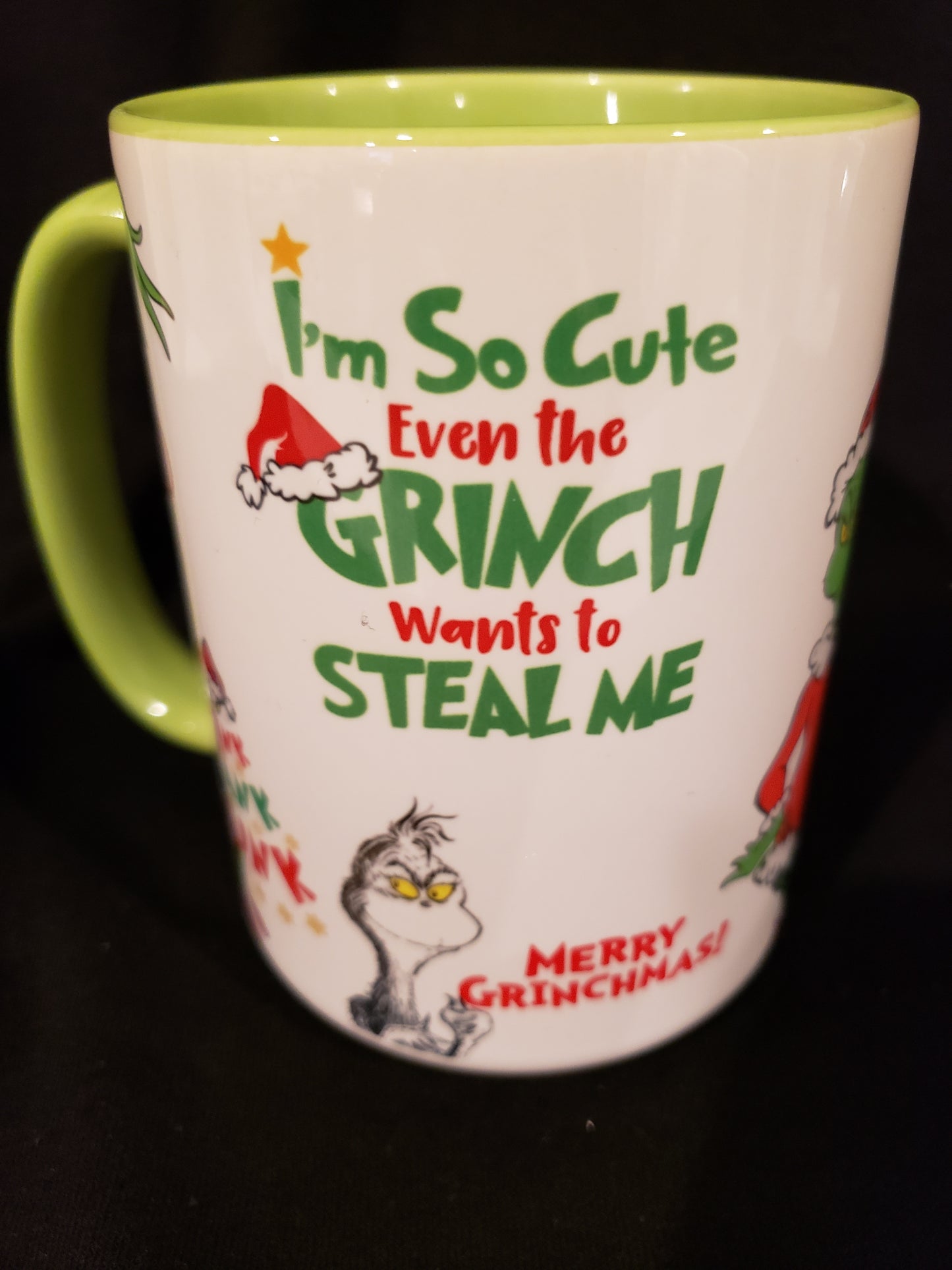 15oz coffee mug so cute Grinch