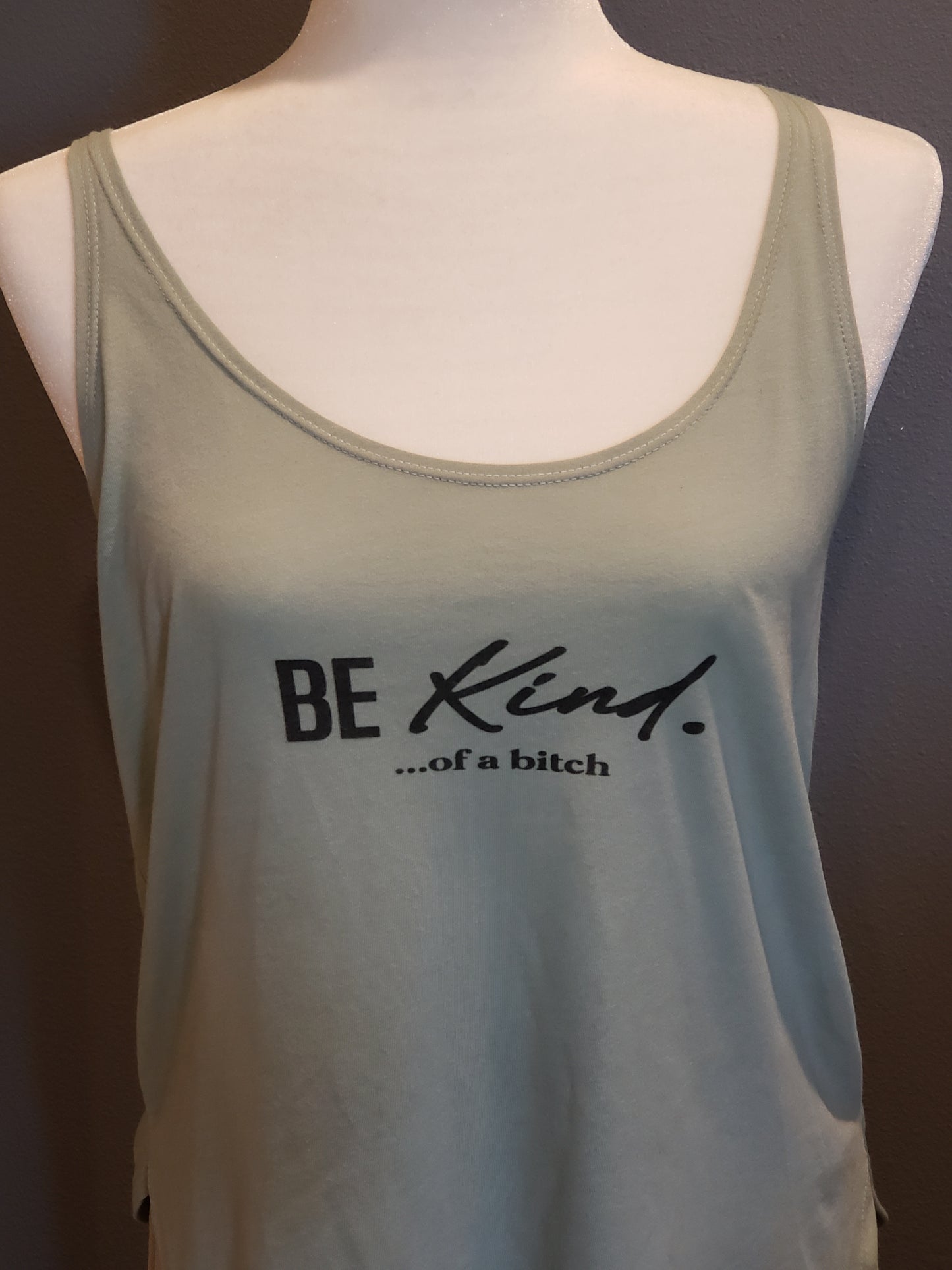 Tank Top Mint in color- Be Kind