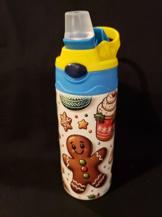 12oz Childern Tumbler Gingerbread