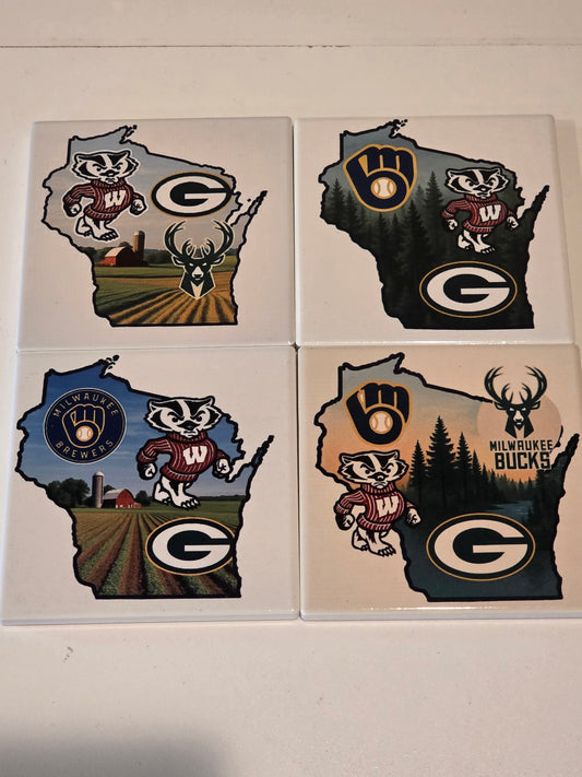 Wisconsin Coasters