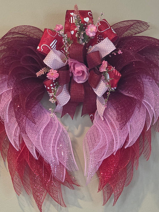 Valentine Angel Wings