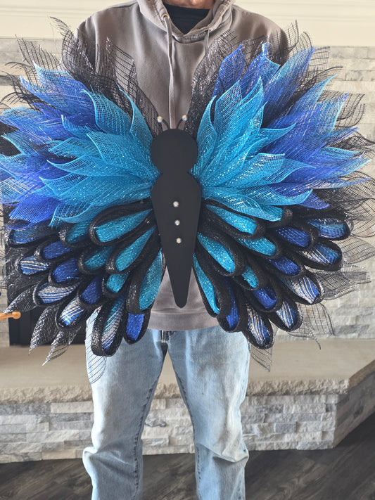Butterfly wreath
