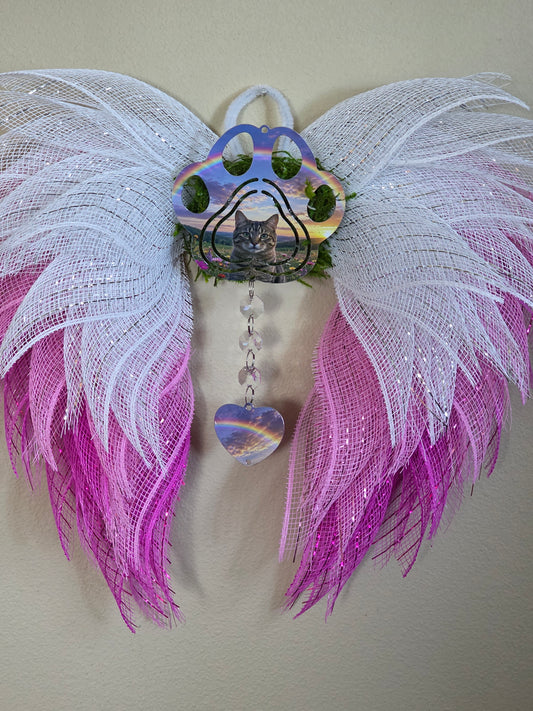 Pet small angel wings personalized