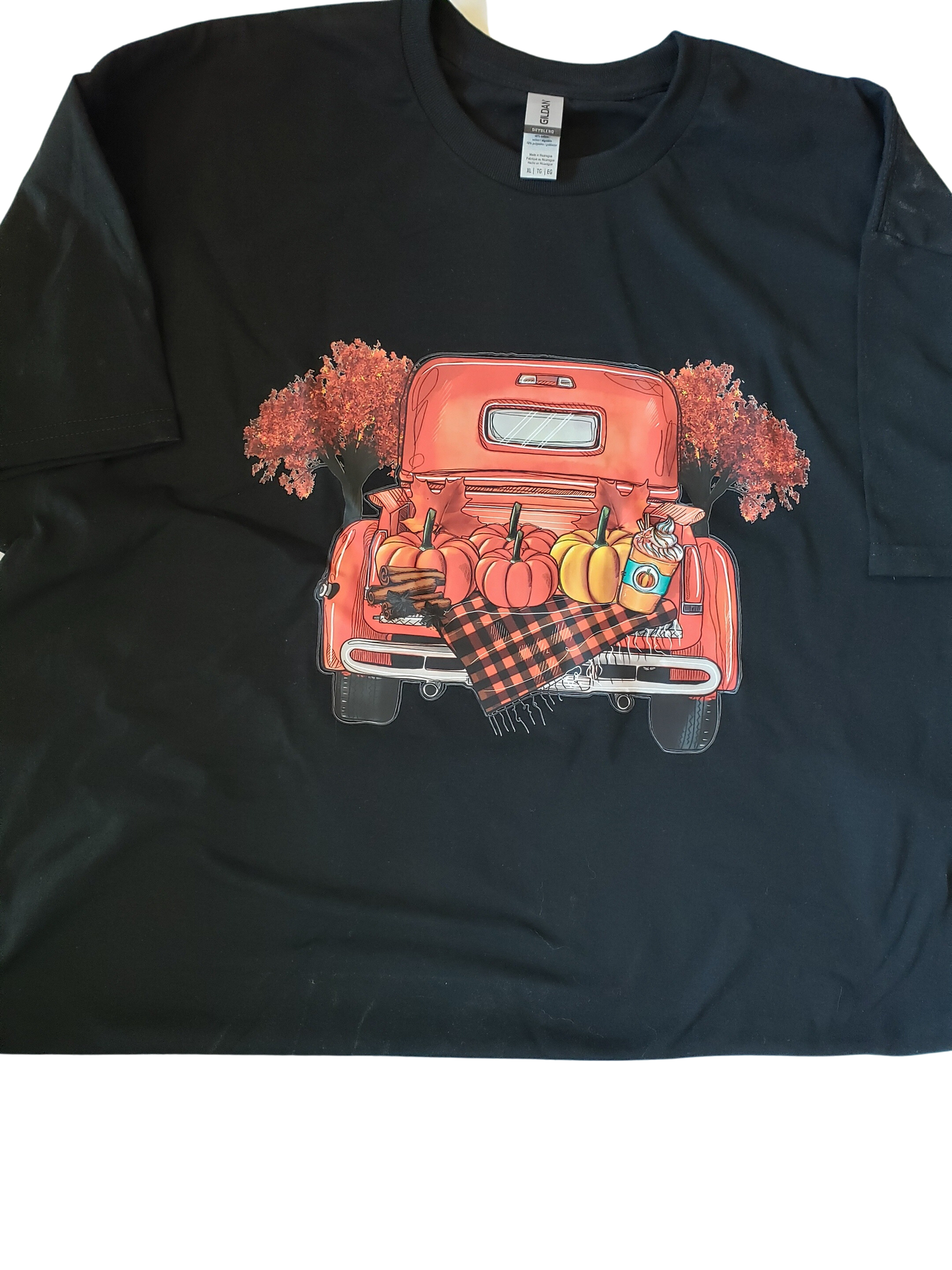 Fall Truck Design DTF Tshirt