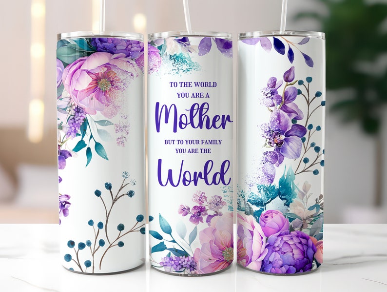 20oz Skinny Tumbler Mother World