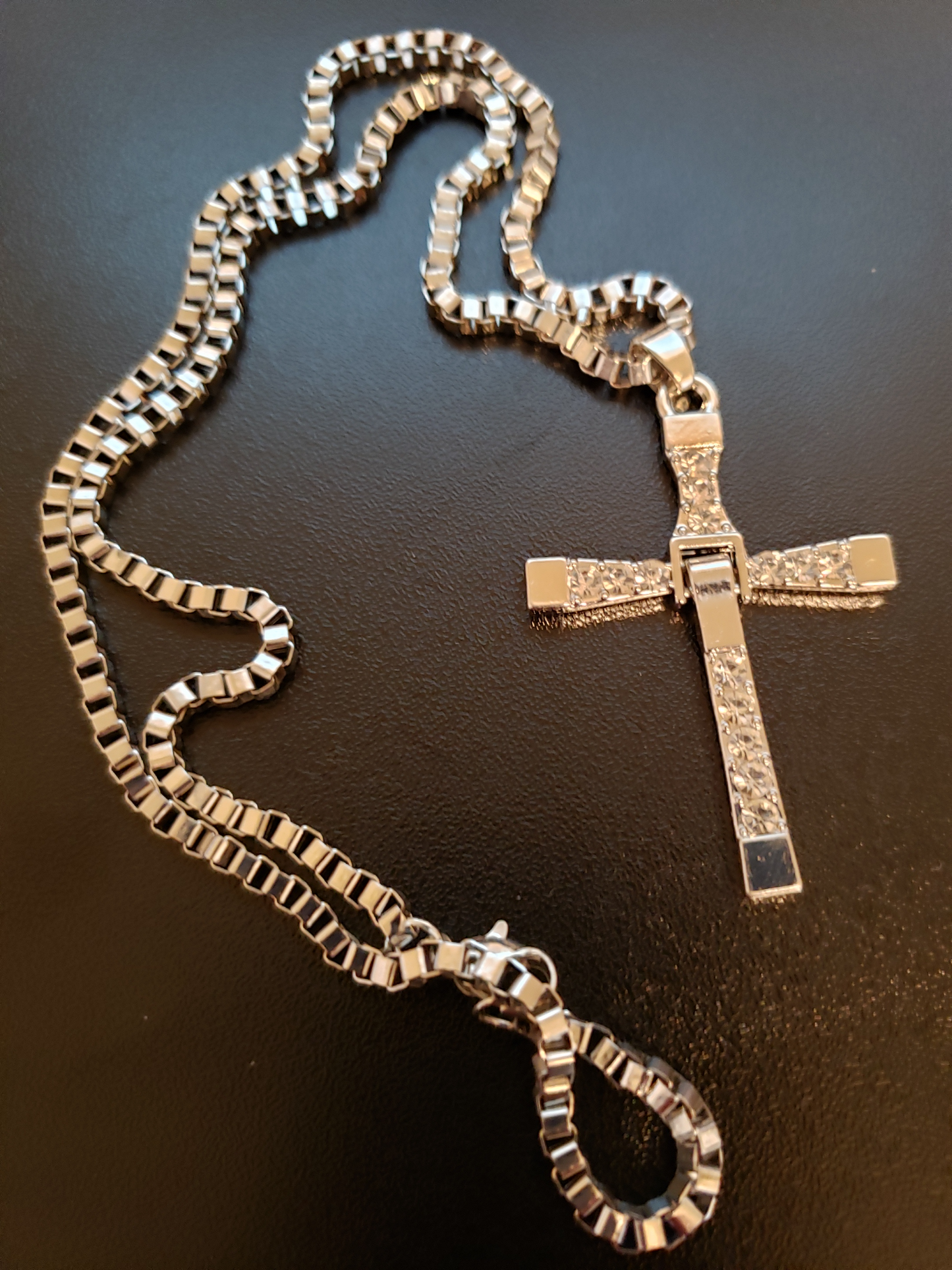 Vintage Cross Men's Necklace